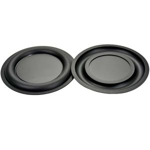 MUQZI 62mm 2pcs 40mm Subwoofer Speaker Home Theater 30mm Woofers Bass Rubber Speaker Vibration Membrane Passive Radiator