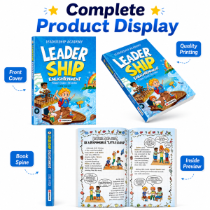 [SG Stock]Leadership Academy: Leadership Enlightenment Comic Book | English Educational Storybook For Kids Build Confidence Teamwork Responsibility Children Early Learning Graphic Novel Good Gift For Boys Girls