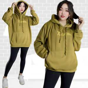 BILQIS JAKET SWEATER HODDIE JUMPER POLOS BORDIR OUTER BASIC BAJU PRIA WANITA BAHAN FLEECE