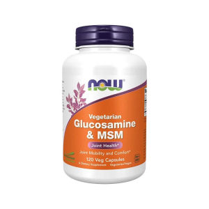 Now Vegetarian Glucosamine & MSM – Hỗ trợ duy trì vận động khớp linh hoạt Xương khớp khỏe ✔ Hỗ trợ vận động linh hoạt giảm cứng khớp khi ngồi lâu / vận động nhiều ✔ Bổ sung Glucosamine nguồn gốc thực vật (GMO-free thân thiện người ăn chay)