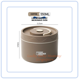 【Pure Care】 Stainless Steel Lunch Box/Microwaveable Insulated Thermos Container