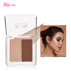 Ashley Shine 2 color Long-Lasting Waterproof Highlighter Contour Soft Smooth Naturally Shimmer Bronzer AS8158