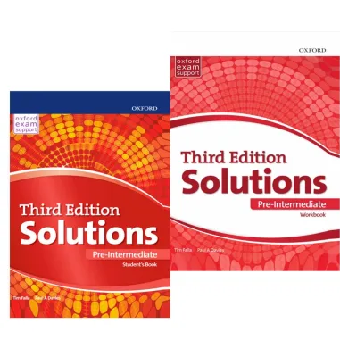 Sách - Solutions Pre Intermediate 3rd Students Book & Workbook