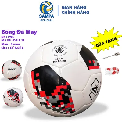 [Bách Hiền]Bóng đá Số 5 Da PVC May Máy Công Nghệ Nhật Bản Chắc Chắn Phù Hợp Trẻ Em(Tặng kim+ lưới)