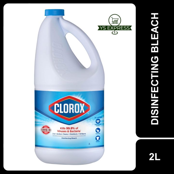 CLOROX Liquid Bleach Regular 2L Lazada   2b79154e67c5284707820d6101e3e0b6  720x720q80 