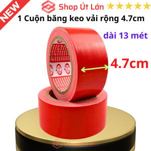 1 Cuộn băng keo vải nhiều màu rộng 4.7cm dài 13 mét lõi giấy 3mm