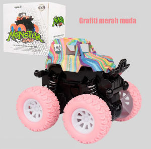 Stunt buggy mobil mainan anak-anak mobil mainan anti jatuh Mobil Mainan 4WD