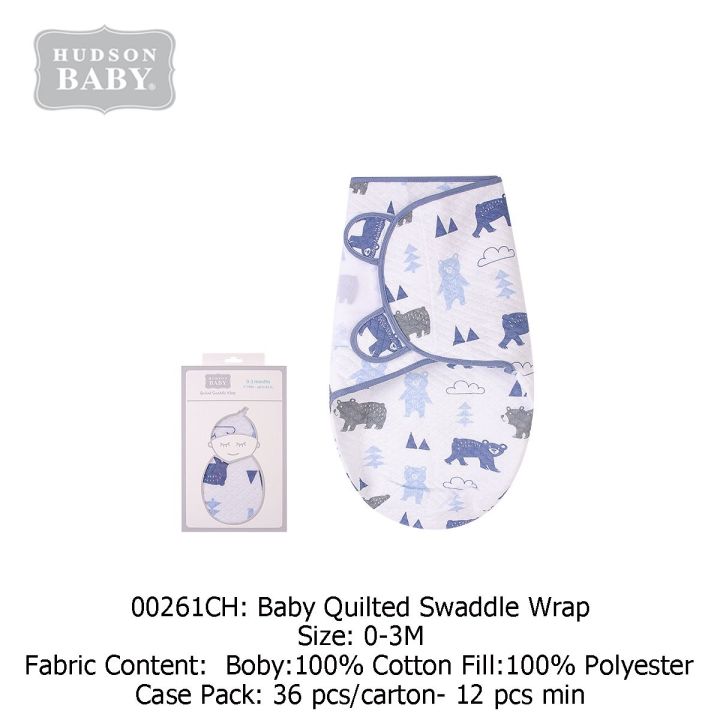 Hudson baby hotsell swaddle wrap