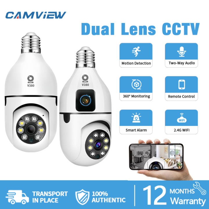 CAMVIEW V380 Pro CCTV Camera 1080P Indoor HD Wireless Intelligent ...
