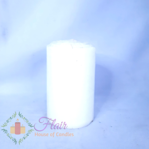 Flair GC75 Glass Candle Smokeless Windproof Candle in Glass with Cover (44 hrs burning time) 16.3cm tall