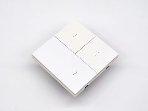 Colorfio รุ่น M8-AL-XX-3G Switch 3 gang 1 way สีด้าน สวิทซ์มินิมอล สแตนเลส สวิทซ์สวยๆ