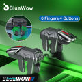 BlueWow G21เกมมือถือทริกเกอร์สำหรับ PUBG โทรศัพท์จอยสติ๊กเกมแพดอัลลอยปุ่ม L1R1. 