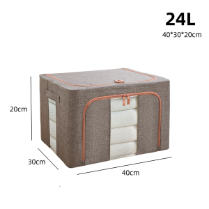 bông vải Hộp Đựng Đồ Tủ quần áo Túi Đựng Quần Áo Chăn Màn Khung Thép Cao Cấp Loại To Tiện Lợi it có hỗ trợ đổi trả với sản phẩm lỗi