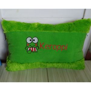 BANTAL BONEKA KEROPI KODOK DEWASA BESAR RASFUR BORDIR