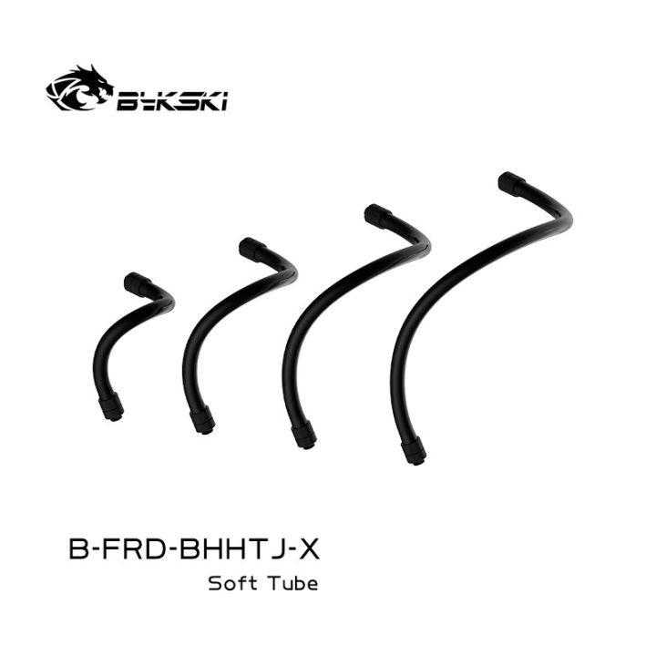 Bykski G1/4' Fitting + Soft Tube 360 Degree Rotating Computer PC Water ...