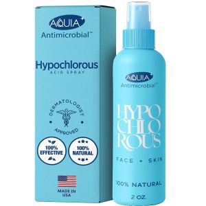 Xịt Axit Hypochlorous dùng cho da mặt và da Sữa rửa mặt Dung tích 2oz kích thước nhỏ gọn tiện mang theo. Dung dịch xịt chứa axit hypoclorous có tác dụng kháng khuẩn dùng cho da trị mụn phát ban chàm và vết thương. Sữa rửa mặt dạng xịt Chă