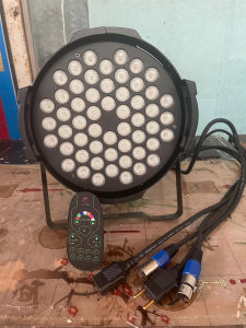Đèn Par Led 54 B * 9 W Full Màu Có Điều khiển Từ Xa  Dùng Pha Màu Sân Khấu Nhà Háng Tiệc Cưới [ GTP ].