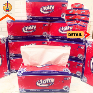Tisu Jolly 250 Sheet 2ply Facial Tissue Wajah