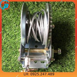Tời quay tay từ 600 Lbs đến 2000 lbs bao gồm dây cáp và móc cẩu CÁP THÉP THÁI BÌNH VINA