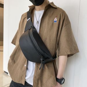 Aopuly Men Chest Bag Leisure Sports Splash Proof Waist Bag Fashion Student Work Clothes Riding Luggage Mobile Phone Bag Couple Crossbody Bag
