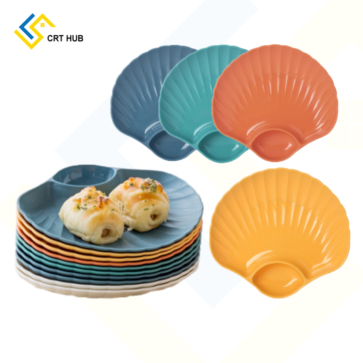 Shell%20Plate%20Snack%20Plate%20French%20Fried%20Dumpling%20Plate%20Snek%20Pinggan%20Kentang%20Ayam%20Goreng%20Pinggan%20Cengkerang%20-%20Image%202