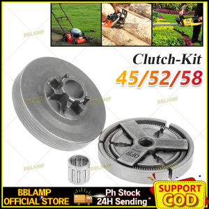 Chainsaw Clutch Set Assembly Clutch Drum Sprocket Rim Bearing Set for 42cc 52cc 58cc Chainsaw