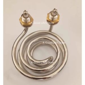 Kirilgu Suitable for Jizhimei Water Heater Accessories Hanze Water Heater Heating Tube Keyuanmei Stepping Heating Rod Disc Heating Tube 7M5T2