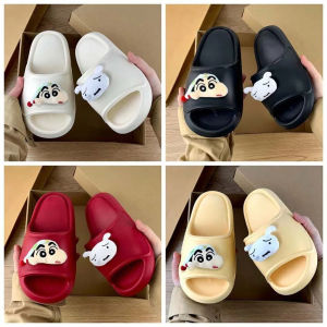 SWEET TIM 3D เครยอนชินจัง รองเท้าแตะ Crayon Shin-chan แพลตฟอร์ม การ์ตูนลายการ์ตูน รองเท้าแตะพื้นหนา ลำลองแบบสบายๆ อะนิเมะ รองเท้าสวมใส่ด้านนอก สำหรับผู้หญิง