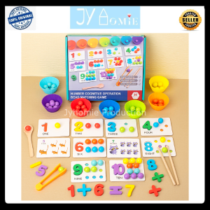 Montessori Math Early Learning Montessori Toys Children Puzzle Kids Toy Kid Mainan Color Mainan Puzzle Mainan Montessori Mainan Kanak Kanak