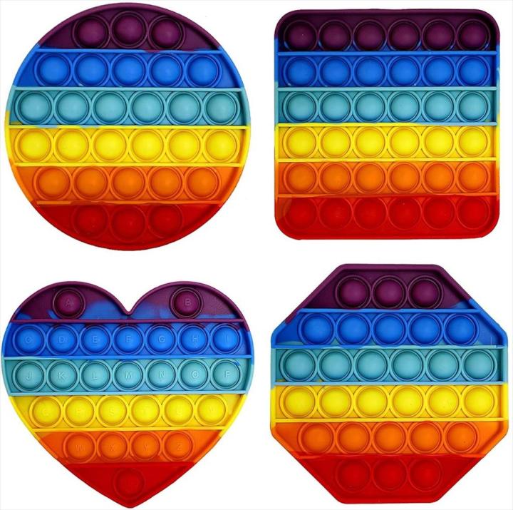 (Random) Push Pop It Sensory Fidget Toy Mainan Sensorik Antistres