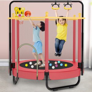 Nhà nhún lò xo nhà nhảy nhún - Nhà bóng trẻ em - Đệm nhún lò xo cho béan toàn tiện lợi