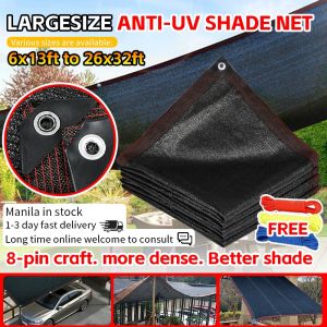 Anti-UV 98% Sun Shade Net Makapal Heavy Duty Durable Outdoor Garden Plant Cover for Pergola Yard