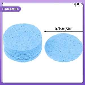 【CANAMEK】 10pcs Soldering Sponge For BGA Soldering Iron Tip Cleaning Welding Head Cleaner Tools