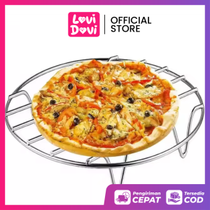 Dudukan Panci Kukusan Serbaguna Stainless Steel/ Tatakan Panci Model Lurus /  Sreamer Piring