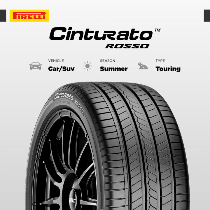 195/55R15 85V PIRELLI CINTURATO™ ROSSO™ | Lazada