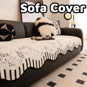 Sofa Cover L Shape All-Season Universal Non-Slip Thickened Cream Style Sofa Protector Mat