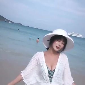 IELGY Tie Outer wear Fashion Vacation Jacket Cardigan Seaside Sun protection Beach Womens clothes