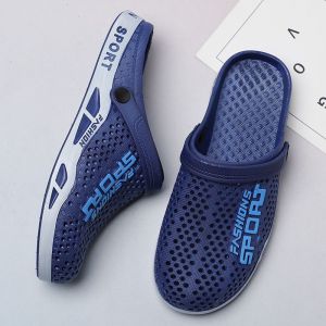 Sandal for boys adults Sandals for mens Summer Hole shoes Casual Non-slip thick bottom fashion comfortable Soft outdoor Beach mens sandals trend slippers for mens korean rubber sandals for men sale original adults