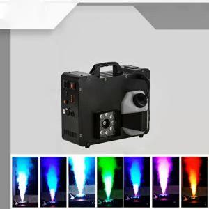 Mesin smoke aka mesin fogging 900w led 9x3w RGB dmx dan wireless remote