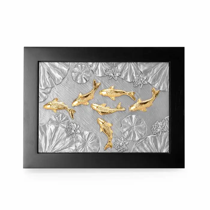 Royal Selangor Koi Collection Plaque MD Oriental Metal Plaque