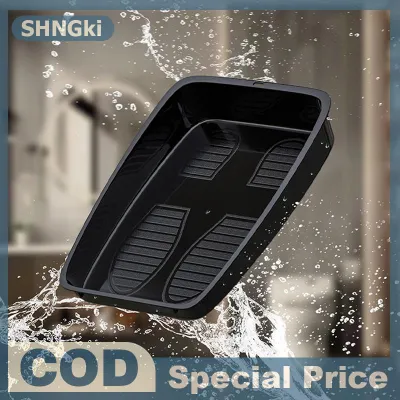 SHNGki Car Shoes Storage Tray Interior Multifunctional Durable Accessory Tidying Vehicle Organizer Under Seat Container Box