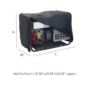 Universal Generator Cover 210D Oxford Cloth Generator Covers Waterproof Windproof For All Weather Applicable