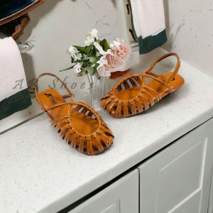 Amel ZN 017 SandalFlat Wanita Kekinian Empuk Dan Nyaman