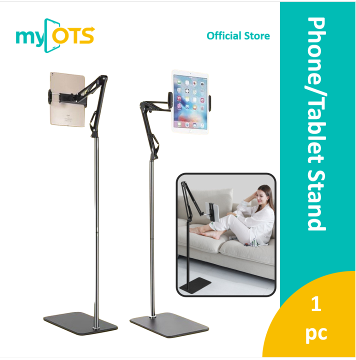 Floor Stand Lazy Bracket Phone Tablet Holder With Adjustable 360° Rotating Flexible Stand Lazada