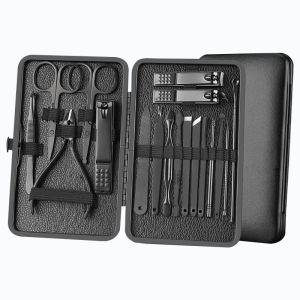 Set Perlengkapan Gunting Kuku Manicure Pedicure Cutters Nail Dengan Tas Luxury Impor High Quality