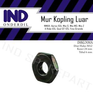 Mur Kopling Luar-Tutup As Pully CVT NMAX/Aerox 155/Mio 125 M3-Z-S