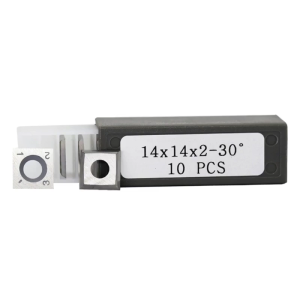 14x14mm Woodworking Spiral Helical Planer HeadCarbide Insert Cutters and Wood- Working Lathe -Turning Tools 10PCS