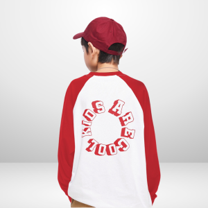 Áo Thun Dài Tay Xuân Thu Cho Bé Trai Bé Gái In Hình Năng Động Cổ Tròn | JJ Kids Fashion
