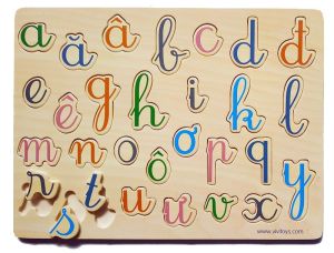 Đồ chơi bảng ghép chữ cái tiếng việt đồ chơi lắp ghép chữ cái thông minh giáo dục cho bé