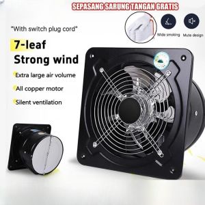 4Inch Exhaust Fan Dinding / Kipas Exhaust Ventilasi Dinding / Exhaust Fan Kamar Mandi